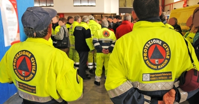 I VOLONTARI DELLA PROTEZIONE CIVILE DELLE MARCHE A ROMA PER LE ESEQUIE DI PAPA FRANCESCO E LA CERIMONIA DI ACCOGLIENZA DEL NUOVO PONTEFICE