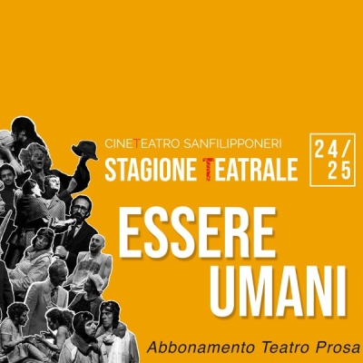 Un oblò tra le stelle, stagione teatrale “ESSERE UMANI”