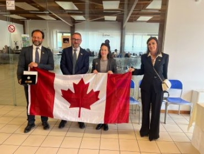 ​L&rsquo;AMBASCIATRICE CANADESE IN VISITA A L&rsquo;AQUILA, &ldquo;CENTRO POLIFUNZIONALE CANADA, SIMBOLO DEL LEGAME FORTE E DURATURO CON L&rsquo;ABRUZZO&rdquo;