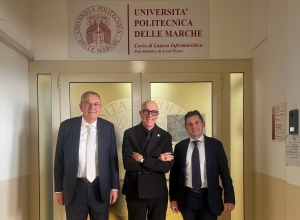 IL DG MARALDO HA INCONTRATO IL RETTORE GREGORI E IL SINDACO FIORAVANTI PER PARLARE DI PROGETTI FUTURI CON L&rsquo;UNIVERSITA&rsquo; POLITECNICA DELLE MARCHE