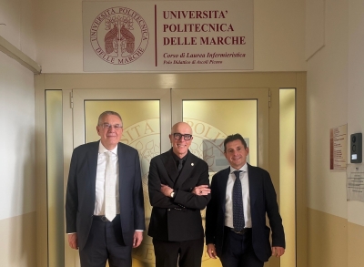 IL DG MARALDO HA INCONTRATO IL RETTORE GREGORI E IL SINDACO FIORAVANTI PER PARLARE DI PROGETTI FUTURI CON L’UNIVERSITA’ POLITECNICA DELLE MARCHE