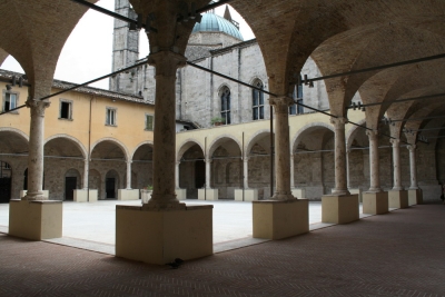 Ascoli Piceno - Al via i lavori di restyling per il chiostro di San Francesco
