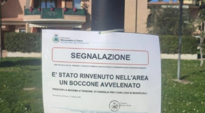 Monsampolo del Tronto - Esche avvelenate al parco, il sindaco lancia l'allarme