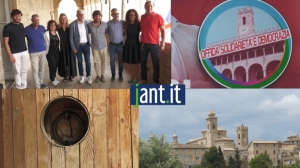 Il rieletto sindaco di Offida, Luigi Massa, presenta la sua nuova giunta allargata