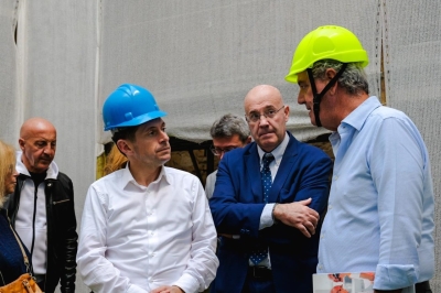 Ascoli Piceno - Nuovi alloggi all'ex caserma Vecchi: i lavori procedono spediti