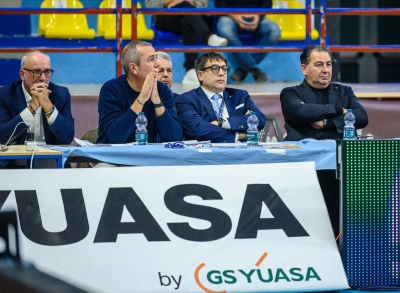 In vista di Yuasa Battery-Piacenza microfoni al presidente grottese Romiti