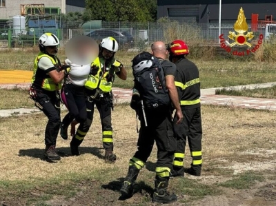 Infortunio in escursione sul Monte Sibilla, soccorsa in elicottero
