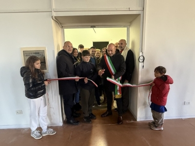 Colli del Tronto, riapre l’Aula Magna “G. Impastato” dopo l’adeguamento sismico