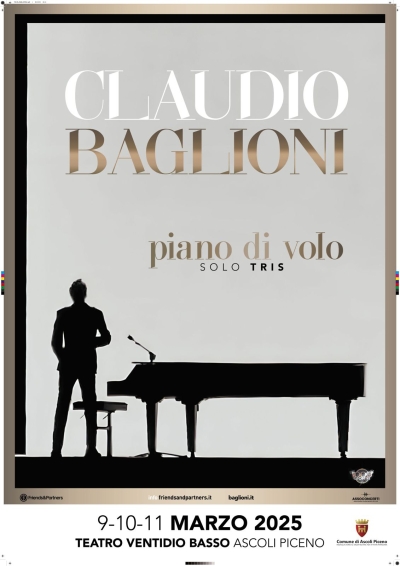 Baglioni al Ventidio Basso