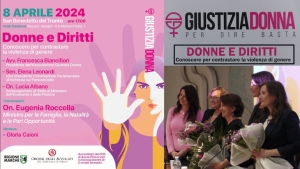 GIUSTIZIA DONNA, " Donne e Diritti, conoscere per contrastare la violenza di genere"