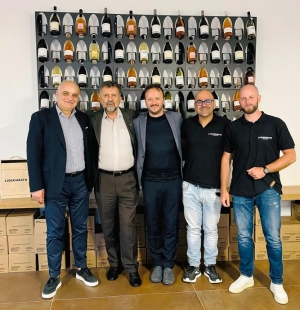 L&rsquo;ambasciatore del Messico in Italia Carlos Garcia de Alba in visita presso famiglia Di Florio