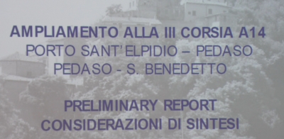 L'assessore regionale Baldelli ribadisce l'importanza dei lavori di ampliamento della A14