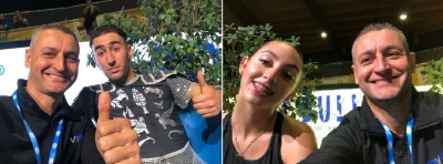 Pattinaggio Internazionale: oro e bronzo per Bovara e Ionni al Trofeo Internazionale Federale di Roma.