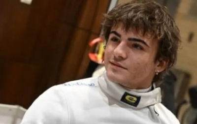 Michele Massa, schermidore fermano, premiato con la Medaglia al Valore Paralimpico