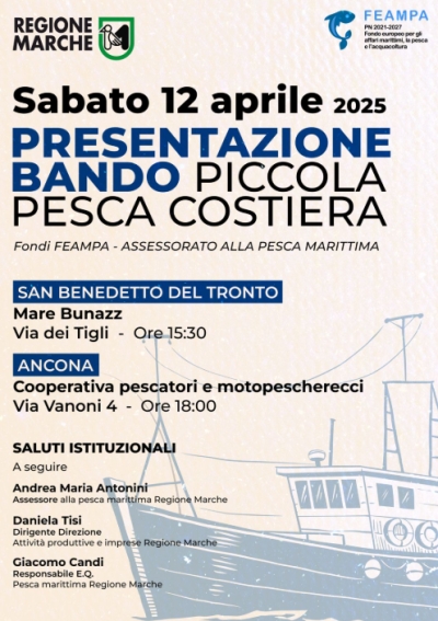 PRESENTAZIONE BANDO PICCOLA PESA COSTIERA
