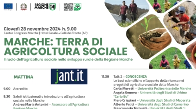 A Colli del Tronto, le Marche, protagoniste nell'agricoltura sociale