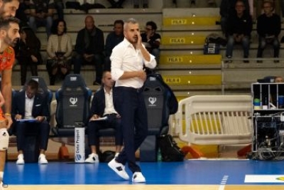 Yuasa Battery, coach Ortenzi dopo Cisterna: “Ci sono situazioni da migliorare ma sempre stati in partita. Recuperiamo energie e testa a Padova”