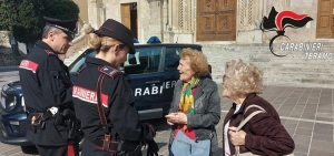 MARTINSICURO,TRUFFA AI DANNI DI UN' ANZIANA: DUE GIOVANI IDENTIFICATI E DENUNCIATI, REFURTIVA RECUPERATA