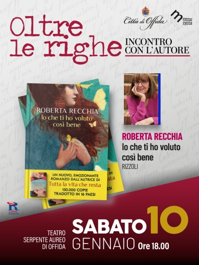 Offida - “Oltre le righe”: incontro con Roberta Recchia