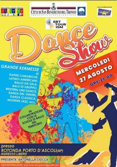 Torna il DANCE SHOW: kermesse con centinaia di ballerini e maestri