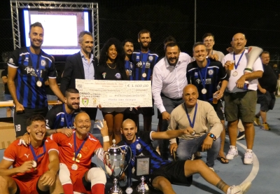 Porto San Giorgio vince l’11esima edizione del Torneo di calcio a 5 tra i Comuni della Provincia di Fermo