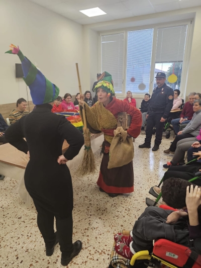 La Befana bio conquista i ragazzi del centro diurno di Celano e del centro Anffas di Tagliacozzo