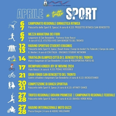 Calendario eventi 