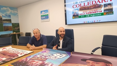 Il 17 e 18 agosto la 22esima Sagra della Porchetta di Colledara con musica anni ’90 e dj Provenzano