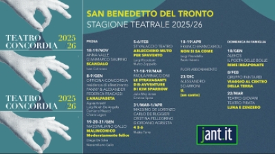 PRESENTATA  LA STAGIONE TEATRALE  DEL  TEATRO CONCORDIA 2025/2026