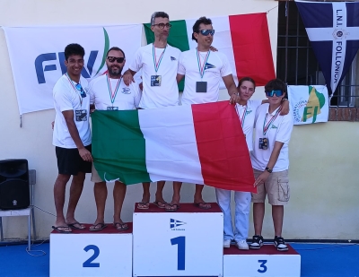Vela, ai sangiorgesi Quondamatteo e Farina il secondo posto al Campionato Italiano FJ