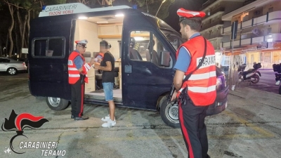 Carabinieri di Alba Adriatica: lite tra due stranieri, uno denunciato per porto abusivo di armi