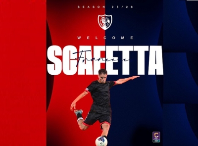 Primi movimenti in casa rossoblù, arriva il centrocampista Scafetta