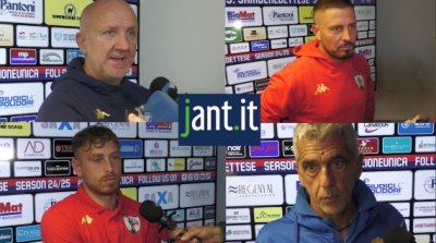 Interviste del dopo gara di US Sambenedettese vs Ancona