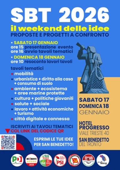 Il Week End delle Idee. Proposte & Progetti a confronto per #SanBenedettodelTronto