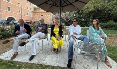 Terminate le riprese della fiction per Canale 5 Colpa dei sensi girata nelle Marche, diretta da Simona e Ricky Tognazzi con Gabriel Garko e Anna Safroncik