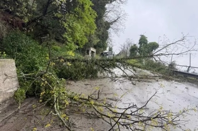 Ondata di maltempo nel Teramano, nubifragi, frane e decine di interventi