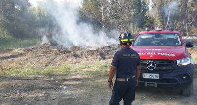 Numerosi incendi oggi in provincia di Teramo