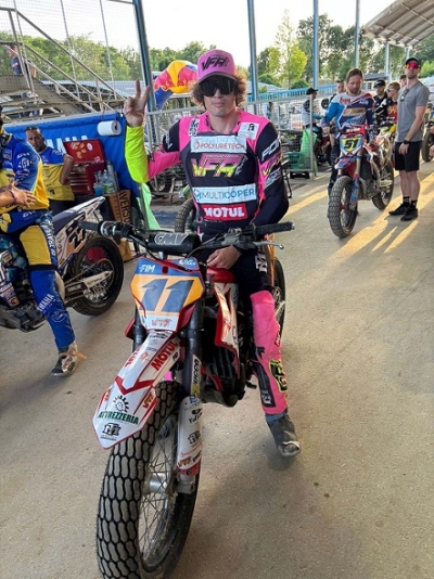 MONDIALE FLAT-TRACK IN CROAZIA: COMPETITIVO MA SFORTUNATO IL VFR RACING