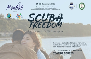 A Sirolo il secondo convegno del progetto "Scuba Freedom": "L'abbraccio dell'acqua"