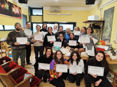 Workshop Maschera, gesto e racconto - al PalaFolli il progetto europeeo Myma