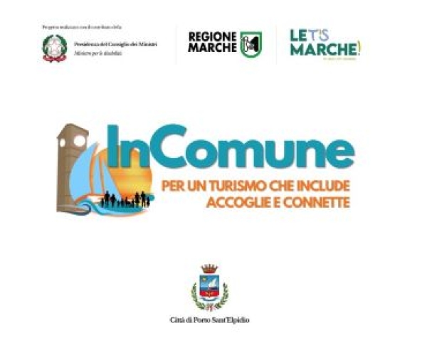 Progetto &ldquo;InComune, per un turismo che include, accoglie e connette&rdquo;