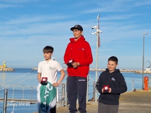 Campionato zonale Optimist, vince Giorgio Nibbi