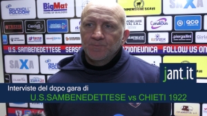 Interviste del dopo gara di U.S. SAMBENEDETTESE vs CHIETI 1922