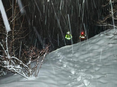 Escursionista bloccato dalla neve in un rifugio, il soccorso è durato 7 ore