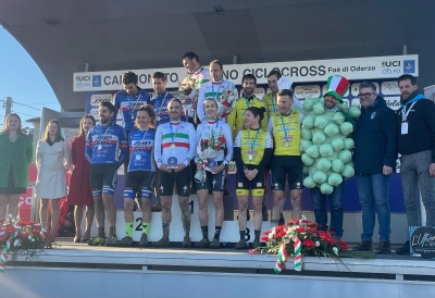 Team Cingolani alla grande ai Tricolori di ciclocross