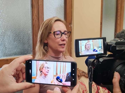 Ilaria Cucchi,'ad Ascoli per stringere la mano a Lorenza'