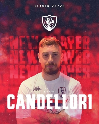 Nella rosa della Samb ritorna il centrocampista Candellori