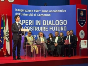 INAUGURAZIONE 690&deg; ANNO ACCADEMICO UNICAM: L&rsquo;INTERVENTO DEL PRESIDENTE FRANCESCO ACQUAROLI