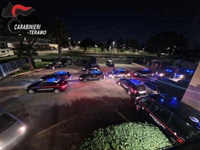 Carabinieri della Compagnia di Alba Adriatica, servizi straordinari per il controllo del territorio