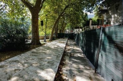 Ascoli Piceno - Ciclopedonale sul lungo Castellano, al via la seconda fase dei lavori